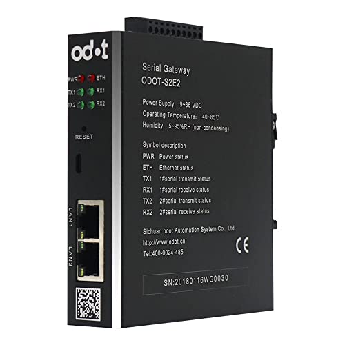 RTU RS485 RS422 to Modbus TCP Protocol Converter Industrial Communication Gateway