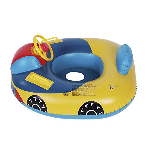 Baldacchino Galleggiante Per Piscina JYJLLM – Seggiolino Gonfiabile Per Bambini 6-18 Mesi, Anello Da Nuoto Sicuro E Ombreggiante