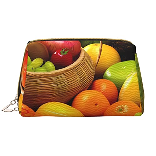 Trousse de maquillage en cuir synthétique blanc parfaite pour le quotidien