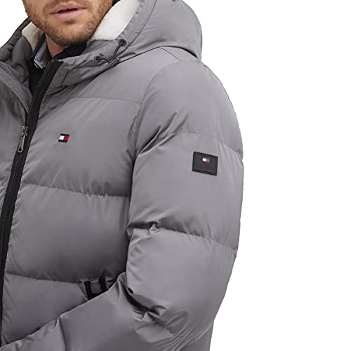 Image of Tommy Hilfiger Men's Classic Hooded Puffer Jacket (Standard and Big & Tall)
