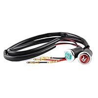 Qury 12V Neutrale Rückfahrscheinwerfer N R Signallampe Kompatibel mit 50cc 110cc 125cc 150cc 250cc ATV Motorrad Gangpositionsanzeige