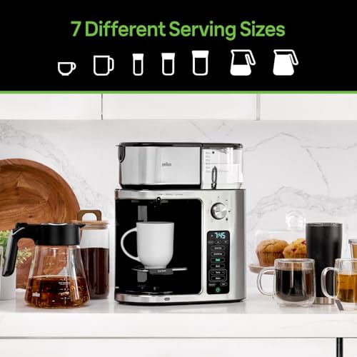 Braun KF9370SI Multiserve Plus 10- Cup Pod Free Drip Coffee Maker thumb #1