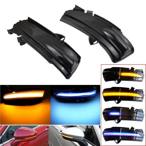 Luz señal giro lateral para Fusion 4th Gen lámpara retrovisor viajes seguros 4
