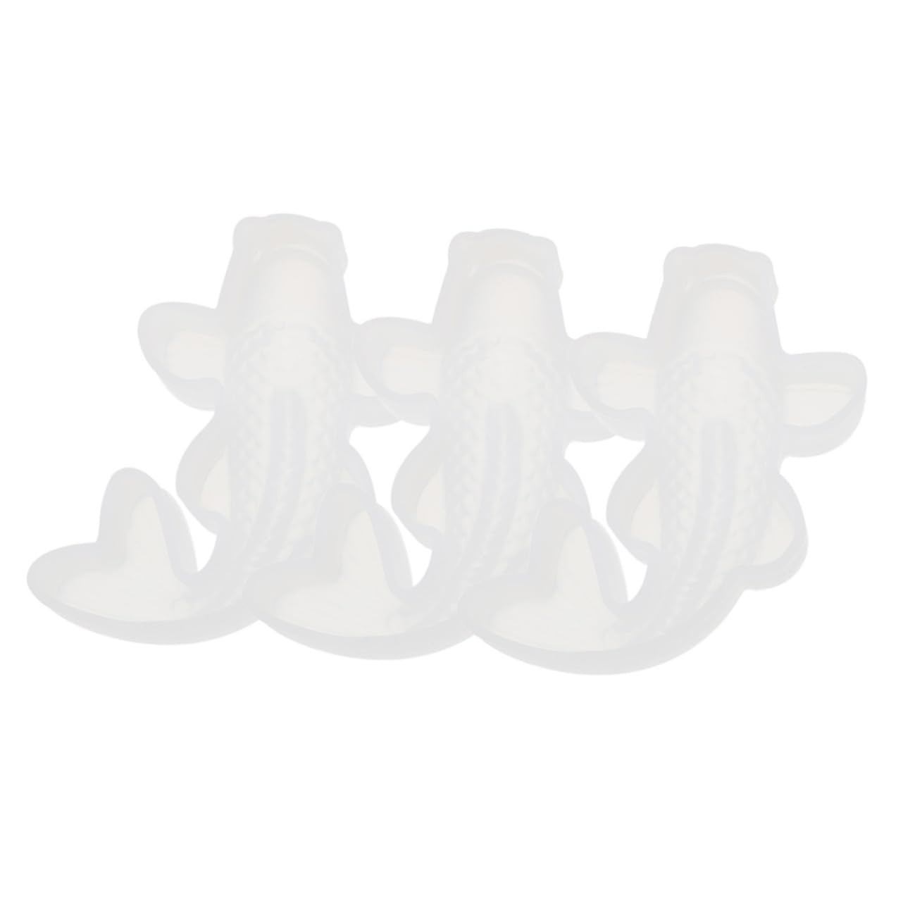 NUOBESTY 15piezas Molde De Silicona De Pescado Para Herramienta De Hornear Para Candy Melt Fondant y Manualidades