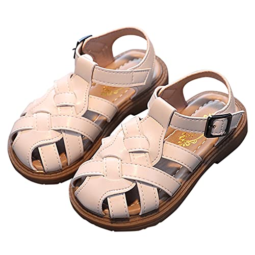 Sandals Size 13 Girls Girls Sandals Toddler Little Kid Closed Toe T Strap Dress Sandals for Girls Size 103