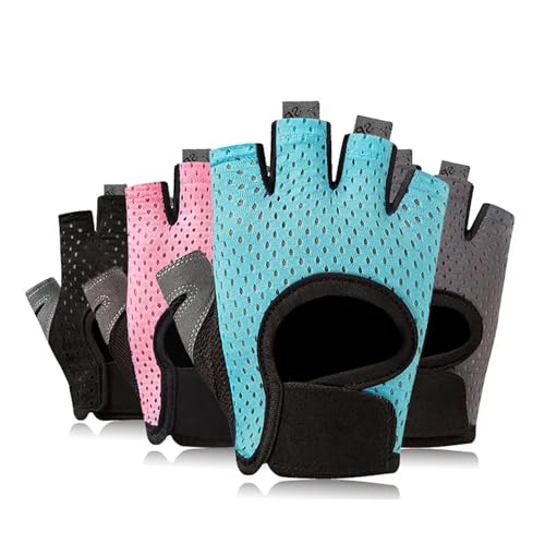 Guantes deportivos antideslizantes con seda helada para fitness de verano 3