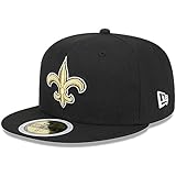 New Era Youth Black New Orleans Saints Main 59FIFTY Fitted Hat