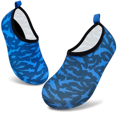 Image of VIFUUR Kids Water Shoes Girls Boys Quick Dry Aqua Socks for Beach Swim Outdoor Sports