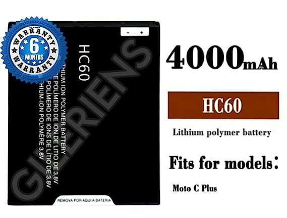 Image of Original HC60 Battery for Motorola C Plus XT1721, XT1723, XT1724 Battery with 6 Month warrenty ***(P290)