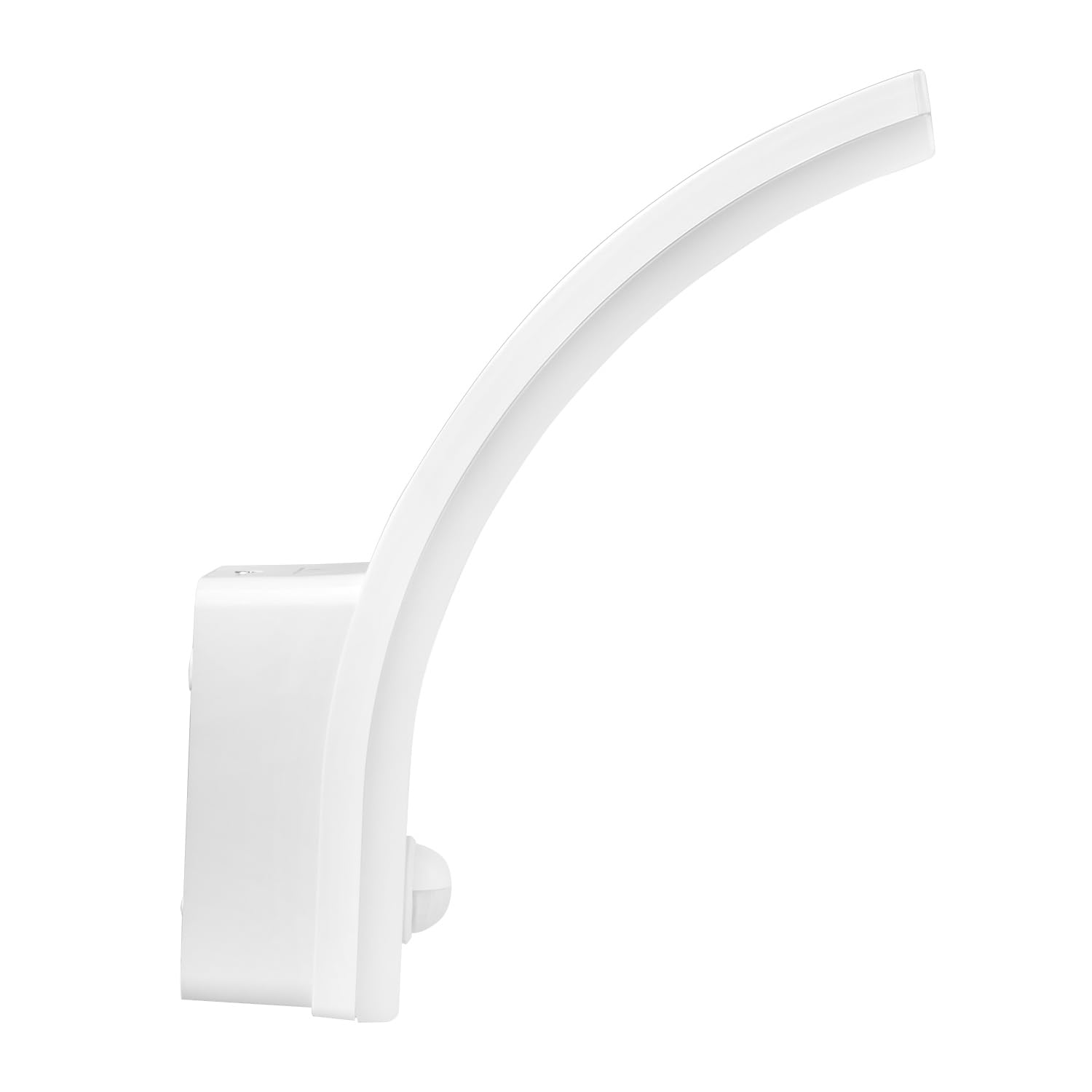 Maclean MCE512 Aplique LED con Sensor de Movimiento y Crepuscular, Iluminación de Pared para Interior y Exterior, Lámpara 20W, IP65 Resistente al Agua, 2000lm, Blanco Neutro 4000K (Blanco x4)