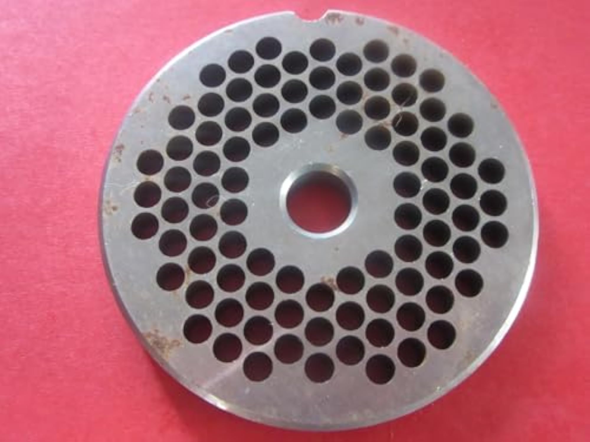 #12 X 1/4" Large Burger Grind Meat Grinder Disc Plate