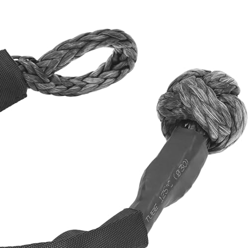 Corda de Manilha Sintética Macia Com Capacidade de Carga 16T, Fabricada Em Polietileno de Ultra Alto