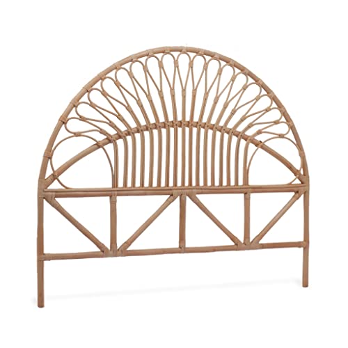 sweeek Alice's Home - Kopfteil aus Rattan Natur passend für Betten...