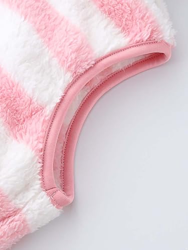renvena Girls Boys Fleece Vest Outerwear Lightweight Stand Collar Jacket with Pockets Fall Winter Clothes4
