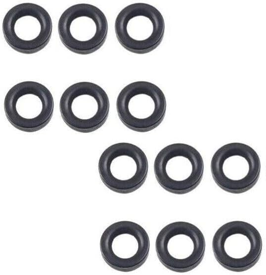 Replacement Set of 12 Engine Valve Stem Oil Seals for Benz W180 190B 190C 220Sb 220SE Mechanics Choice for Mercedes-Benz