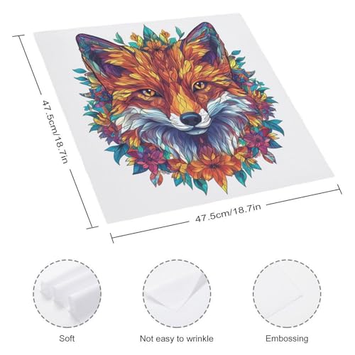 Servilletas de Tela Cuadradas Pack de 6 miniatura 2