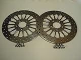 FOR 1984-2014 HARLEY FLSTF FATBOY 11.5 FRONT & REAR BRAKE ROTORS W/FREE BOLTS