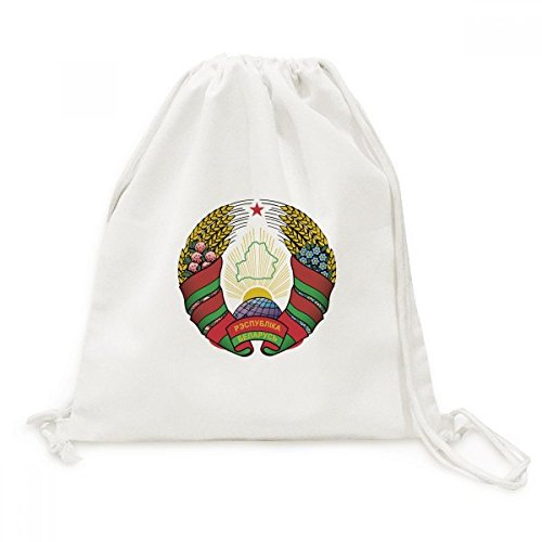 Sac à dos Minsk Belarus avec fermeture cordon et toile solide