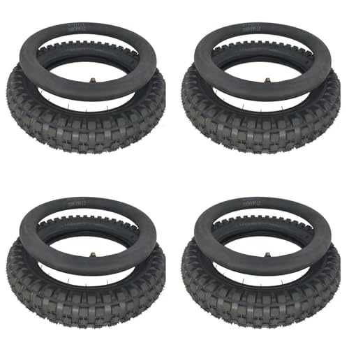 Pneu 12,5 X 2,75 complet avec chambre à air pour scooter et moto 49Cc