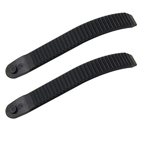 UP100 One Pair Length 161mm Snowboard Binding Parts Ankle Tongue Ladder Straps for Snowboard Shoes Black