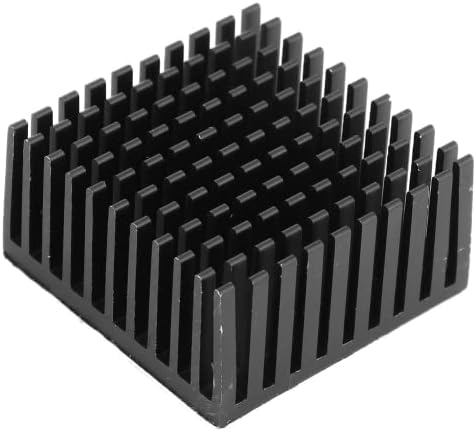 40 x 20 x 40mm 5PCS Aluminum Heatsink Module Cooler Fin Heatsink Module Heat Sink Cooling Fin Radiator Cooler Fin for Fan PCB Board(Black)