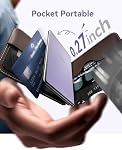 Kuulaa Power Bank 5000mAh 20W, Portable Charger Ultra-Slim Magsafe Power Bank with LED Lights, Magnetic Wireless Chargeur Portatif Powerbank Compatible with iPhone 17/16/15/14/13/12 - Purple
