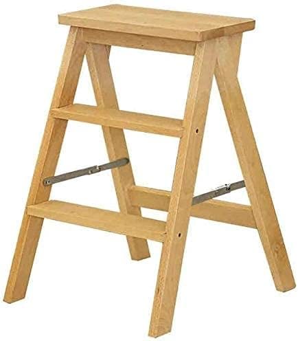 Tabouret escabeau pliant bois solution efficace pour appartements