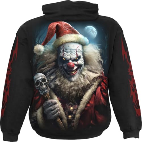 Spiral - Santa Clown - Hoody Black2