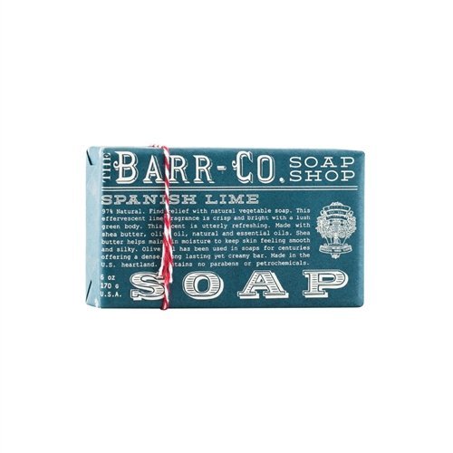 BarrCo. Spanish Lime Bar Soap Bath Soaps Beauty
