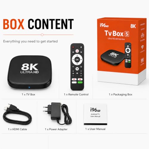 WRADER Store WRADER i96 Android TV Box 1GB RAM 8GB Storage - Image 8