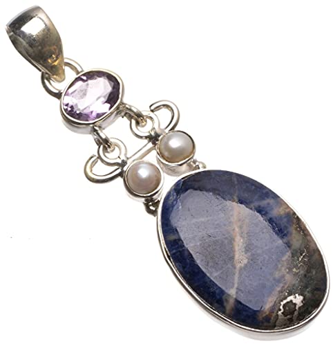 Pendentif sodalite bleu pour sublimer vos tenues bohèmes chic au quotidien