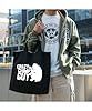 Hippowarehouse Crazy chimp guy Tote Shopping Gym Beach Bag 42cm x38cm, 10 litres #2