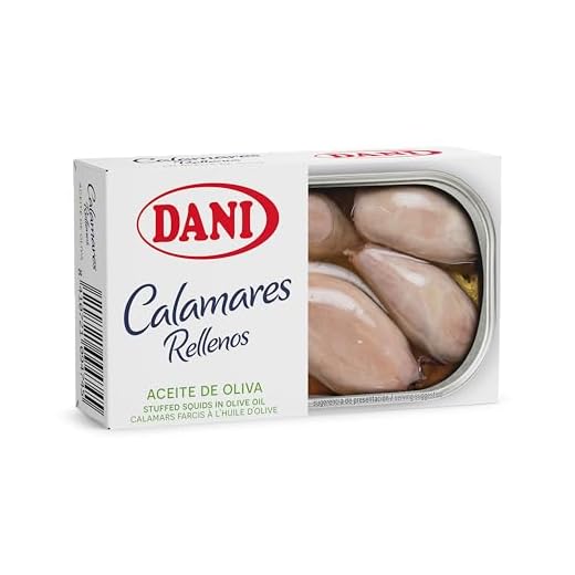 Dani - Calamares rellenos en aceite de oliva 106 g