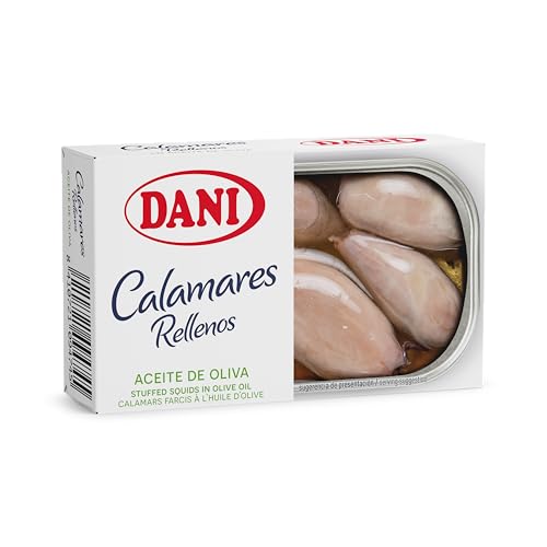 Dani - Calamares rellenos en aceite de oliva 106 g