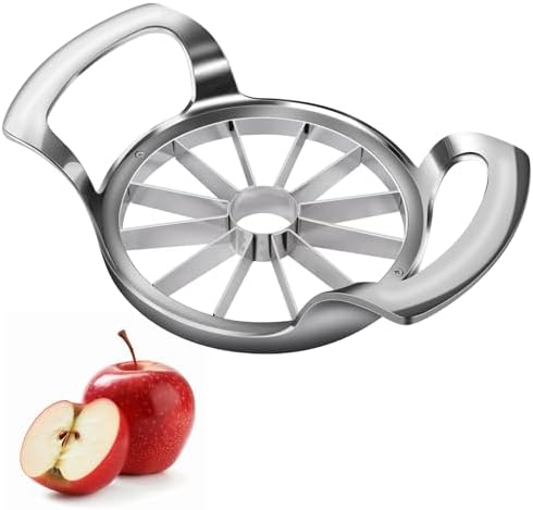 Coupe-Pomme En Acier Inoxydable - Épluche, Dénoyaute Et Tranche En 8 Quartiers - Pour Pommes, Poires, Pommes De Terre
