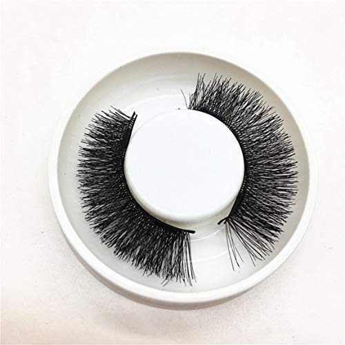Preisvergleich Produktbild Magnetische Wimpern Kleberfrei Wiederverwendbare Falschmagnet-Wimpern Dicke Verlängerung Gefälschte Wimpern für Frauen Make-up
