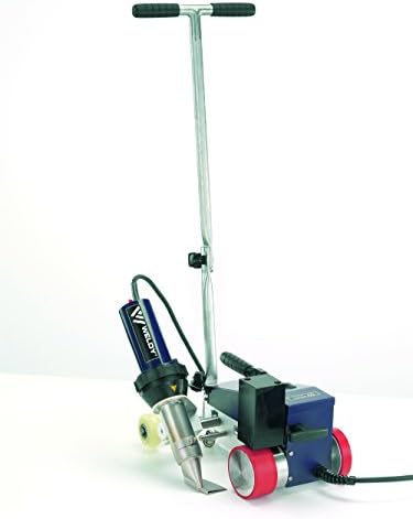 WELDY 230V RW3400 Plastic Roofing Hot Air Welder 40mm Width Nozzle for Roof Welding with Free Overlap Heat Gun Kit