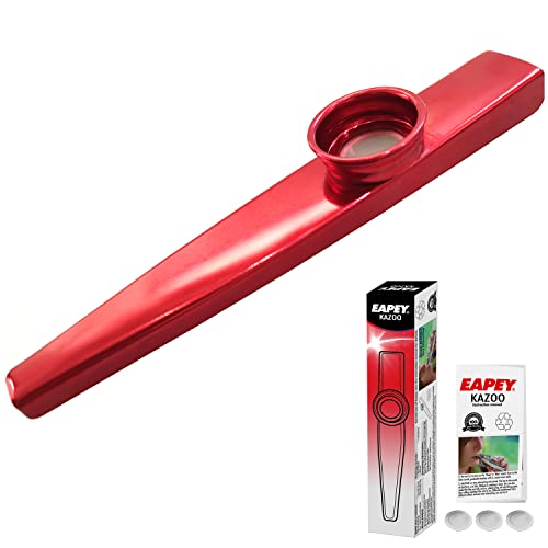 Kazoo avec 3 membranes, instrument festif pour carnaval et accompagnement - Les Beatles, Paul McCartney, John Lennon, RIngo Starr, George Harrison Kazoo avec 3 membranes, instrument festif pour carnaval et accompagnement