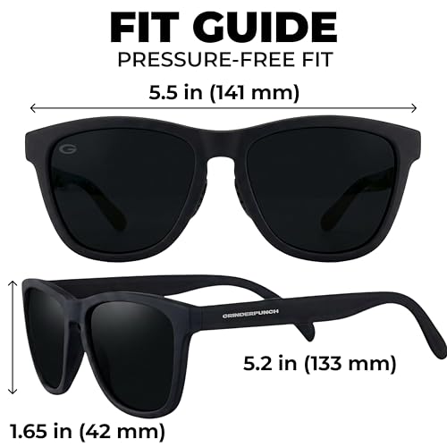 Image of grinderPUNCH Womens Polarized Sunglasses UV400 Protection Classic Retro Driving Sun Glasses Trendy Fashion Shades