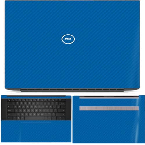 Image of WALLMATE Carbon & Matellic Wrap Sheet Roll Film Sticker Decal Waterproof Car Styling Wrap Auto Vehicle Accessories (12X100 Inch, 3D Blue Fiber Carbon)