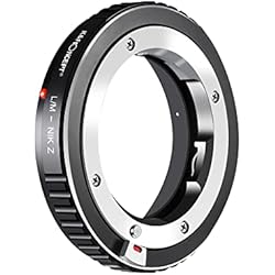 Lentes Leica M K&F Concept- Anillo Adapter Manual, Adaptador para Montar Lentes Leica M LM L/M a Cuerpos de Camara Nikon Z Z6 Z7 (Mount Z), Mirrorless Camara, L/M- NIK-ON Z