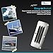 MARINE CITY Stainless-Steel Boat Sturdy Durable Smooth Gloss Finish Polished Vent Rectangle Stamped Louvered Air Cover Ventilation for RV Marine Boat Yacht Hardware Accessories (2-1/2” × 5”)