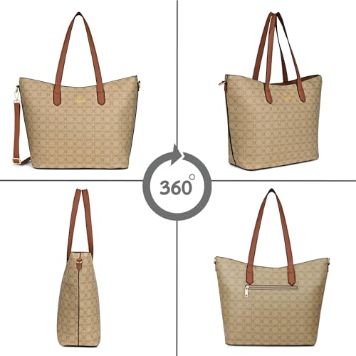 Image of Lavie Women's Hailon Tote Handbag | Tote Bag for Work | Ladies Purse | Stylish Shoulder Bag | Gift for Women