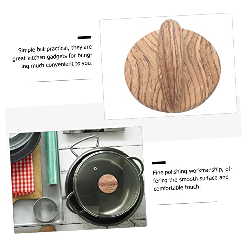 KONTONTY 2Pcs Pot Lid Knob Set Scald Replacement Knobs for Cookware Heat Resistant Steamer Holding Handles Fit for Kitchen Pots and Pans - Image 3