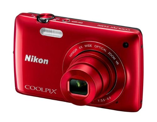 Nikon COOLPIX S4300 レッド 【ジャンク】 Buy Nikon Coolpix S4300 16MP Point and Shoot Camera (Red) with 6X