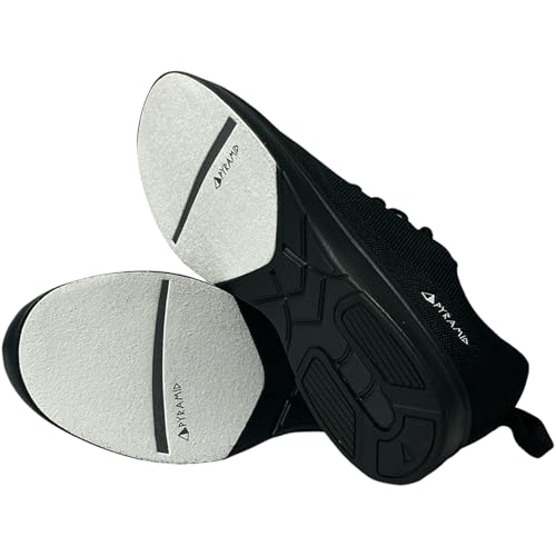 Image of Pyramid Men's Path Lite Seamless Mesh Bowling Shoes - Lightweight Seamless Design, Athletic Fit, Breathable Knit Upper, Universal Slide Soles