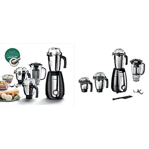 Bosch Truemixx Pro 1000-Watt, 750W Mixer Grinder - Black