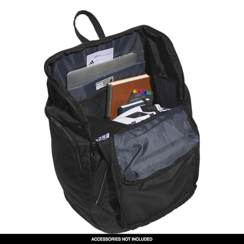 Image of adidas 5-Star Team 2 Backpack | Multi-Sport, Padded Laptop Sleeve, Organizer Pockets, Water-Bottle Pockets, Durable Build, School Gym & Travel Ready