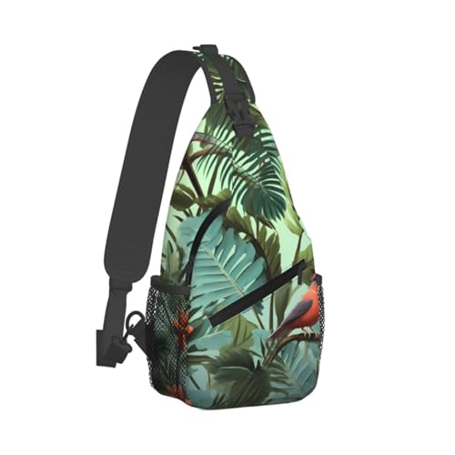 Bolso tipo Sling para hombres y mujeres negro miniatura 7