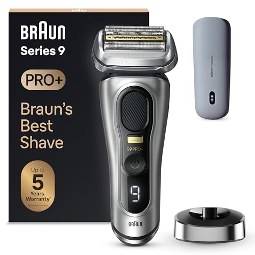 Braun Series 9 PRO +, Rasoio Elettrico Barba, Regolabarba Uomo, Rifinitore di precisione, con...